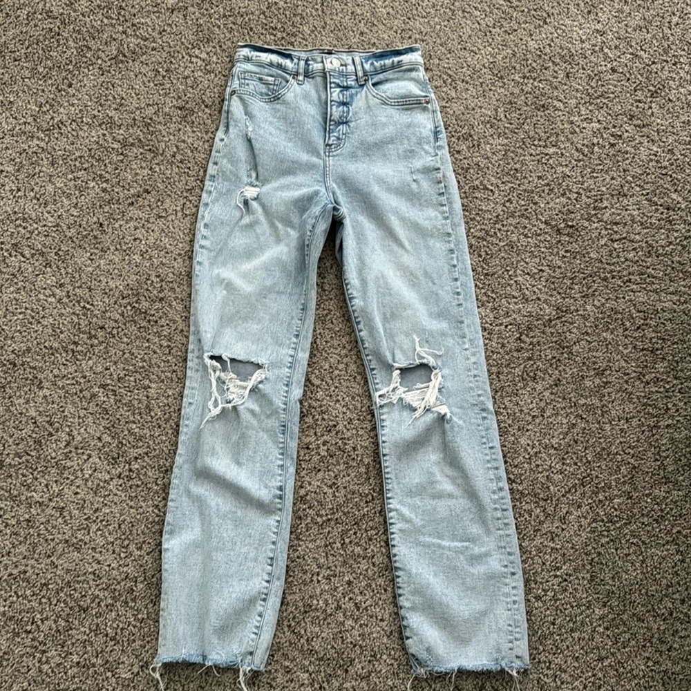 Express Modern Straight Leg Jeans size 2R